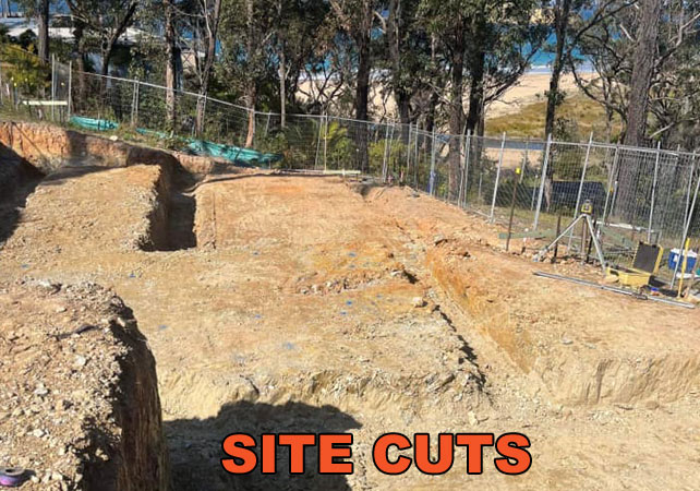 Site Cuts batemans bay